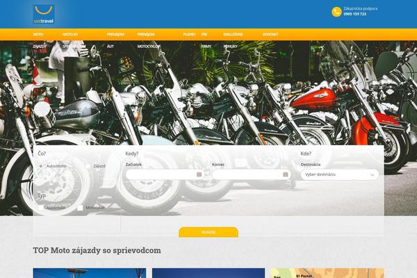 BookYourTravel theme site design template sample