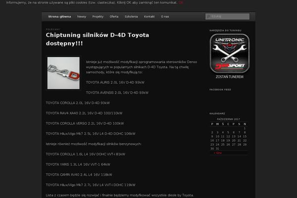 unitronic.pl site used Powerclub