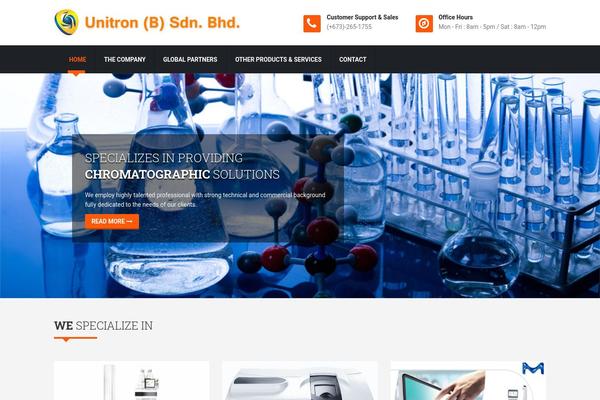 Bizspeak theme site design template sample