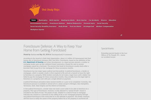 Nova theme site design template sample