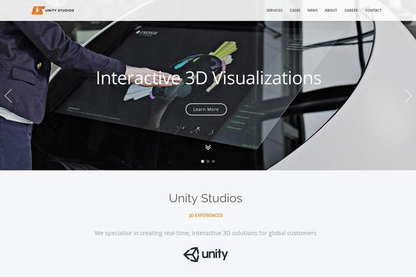Mobius theme site design template sample