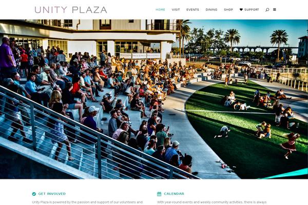 unityplaza.org site used Hudsonwp