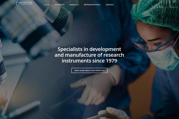 Pofo theme site design template sample