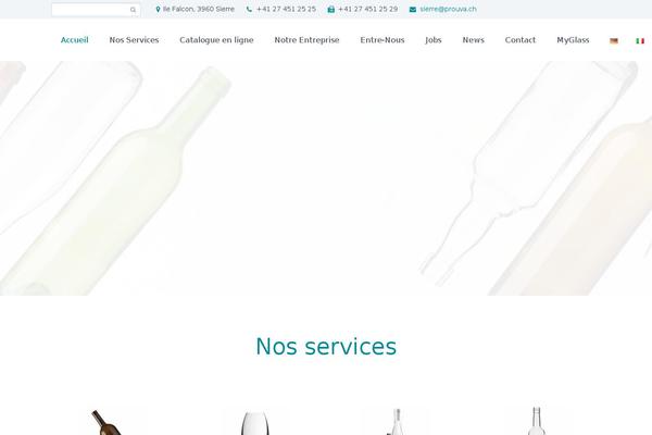 Scalia theme site design template sample