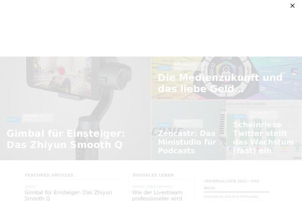 Site using Wp-ui plugin