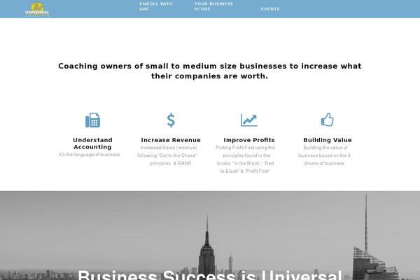 Bridge theme site design template sample