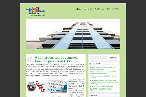 zeeCorporate theme site design template sample