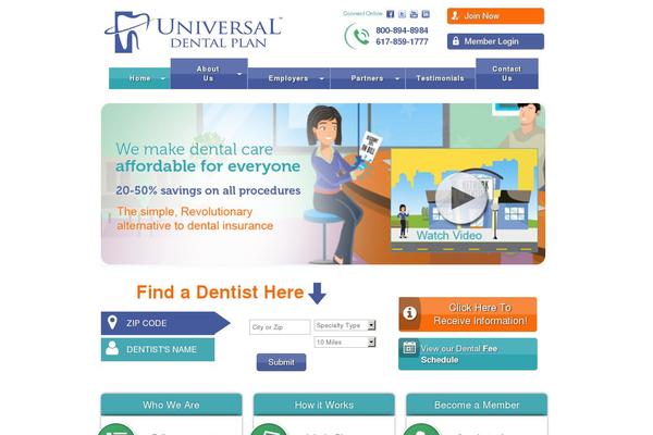 universaldentalplan.com site used Udp