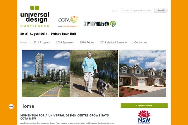 Evento theme site design template sample
