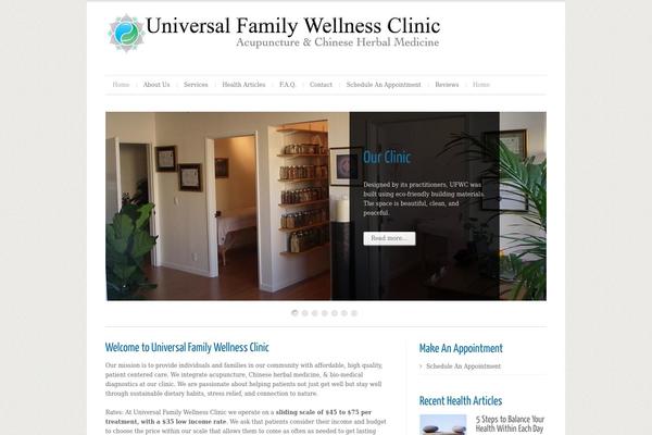 Cleanex theme site design template sample