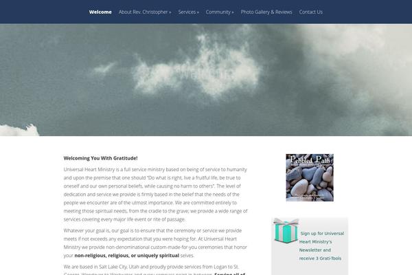 Vertex theme site design template sample