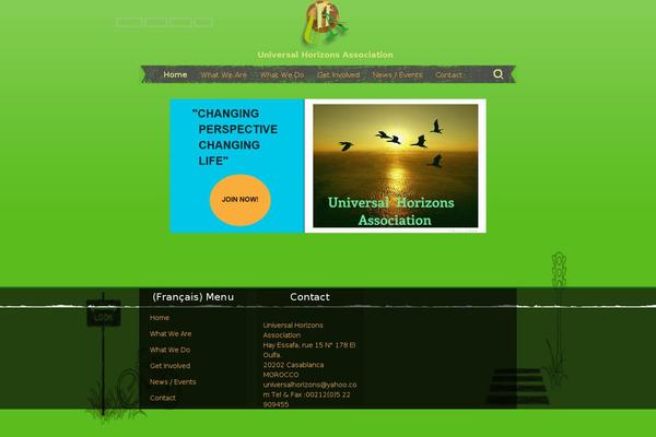 Site using 3D Tag Cloud plugin