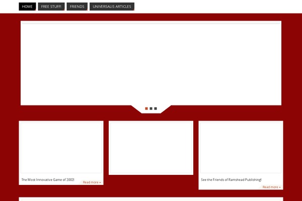 Parabola theme site design template sample
