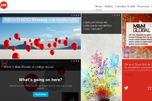 Site using Fetch Tweets plugin