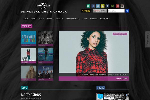 Site using Umg-ecrm plugin