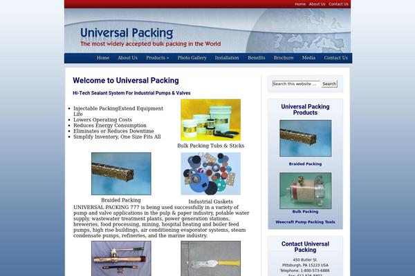 Fast Blog theme site design template sample
