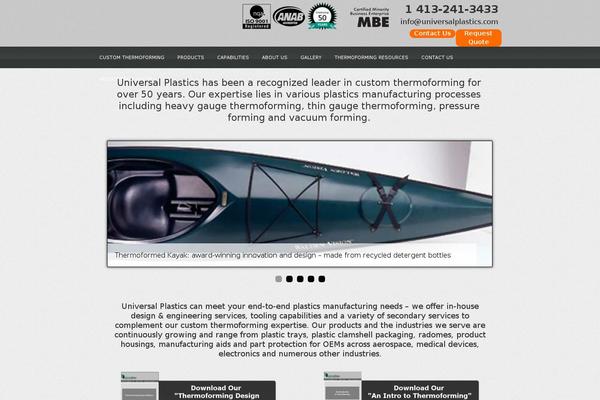 universalplastics.com site used Boydbootstrap