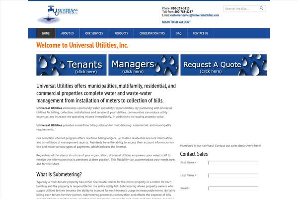 Averis theme site design template sample