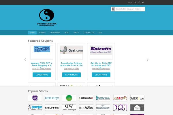 Clipper theme site design template sample