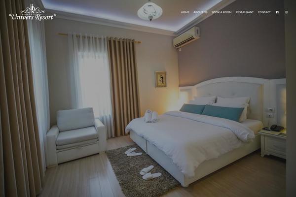 Site using Wp-hotel-booking plugin