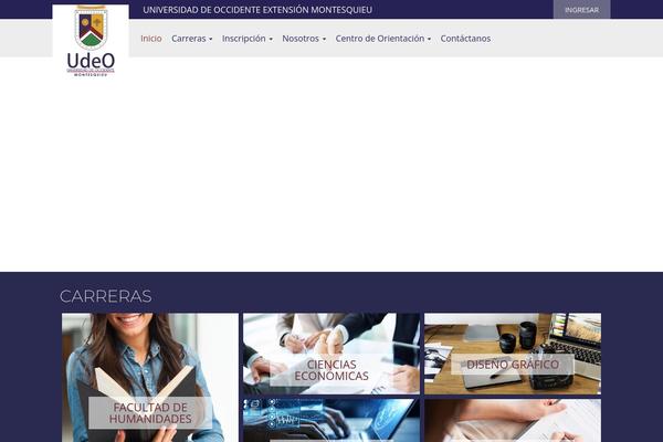 universidaddeoccidente.org site used Udeo_tk