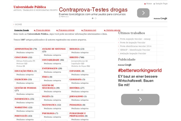 Site using Article Directory plugin