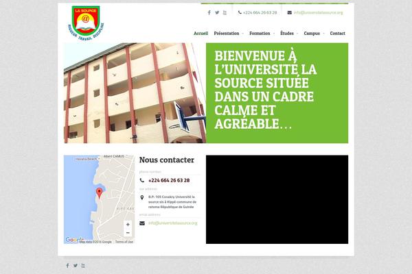 Bretheon theme site design template sample