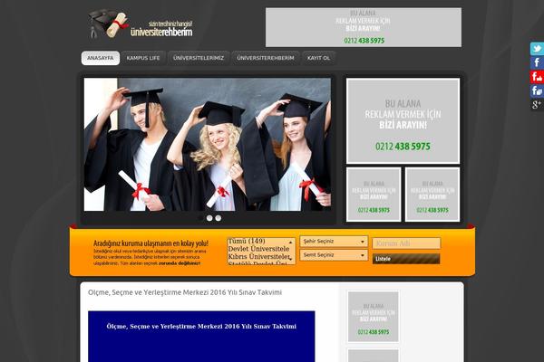 Clockstone theme site design template sample