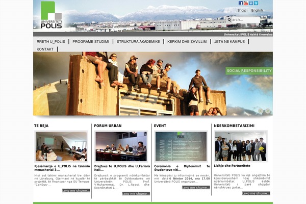 Unicamp theme site design template sample