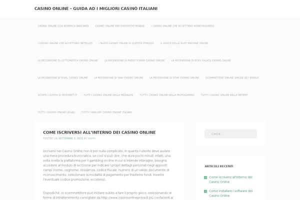 Kihon theme site design template sample