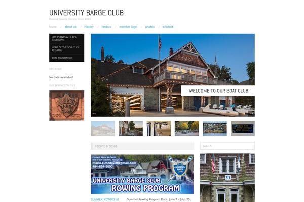 Oxygen theme site design template sample