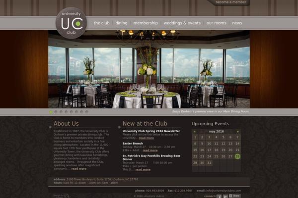 universityclubnc.com site used University-club