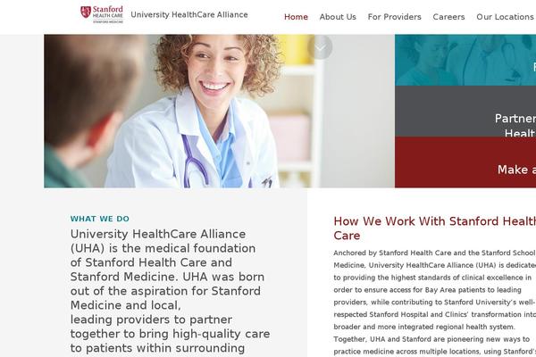 universityhealthcarealliance.org site used Uha