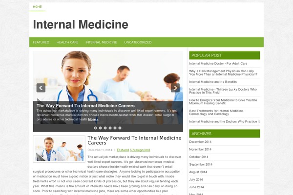 universityinternalmedicine.org site used Wordie