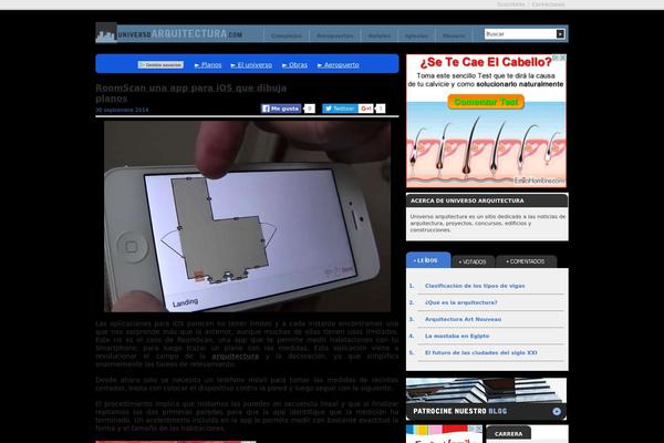 universoarquitectura.com site used Theme-clarinada-v3