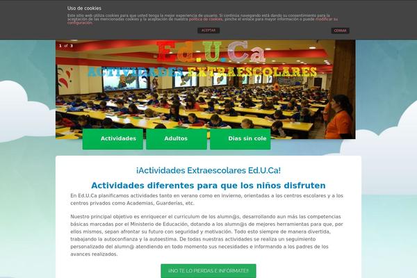 universoeduca.com site used Peekaboo_responsive