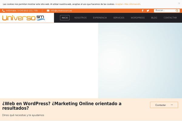 Site using Cartograf Cookie filter plugin