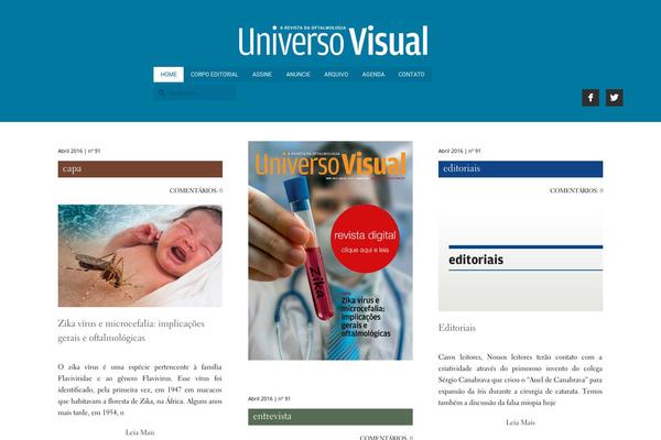 Arcadia theme site design template sample