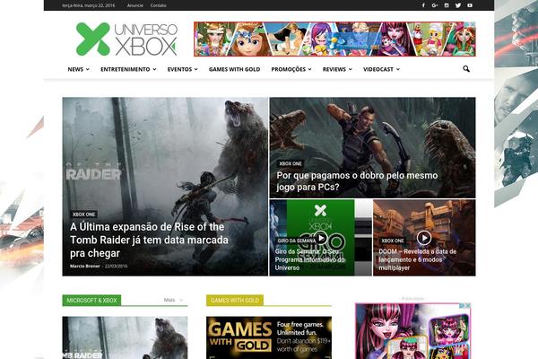 Powermag theme site design template sample