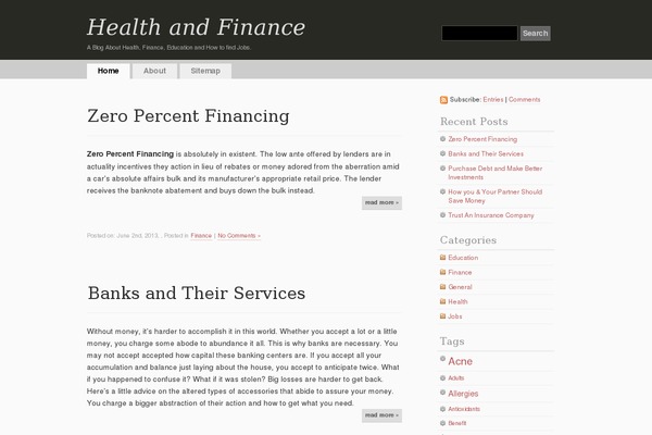simpleX theme site design template sample