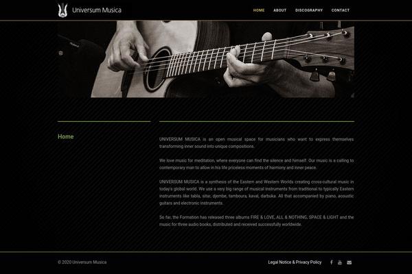 Bateaux-child theme site design template sample