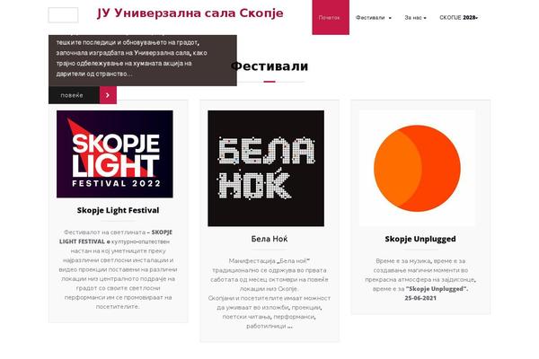 Site using Spice-post-slider plugin