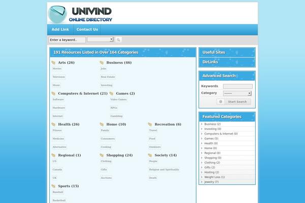 Directorypress theme site design template sample