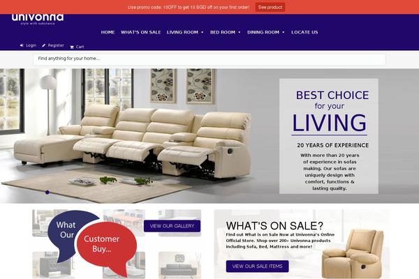 univonna.com site used Univonna_theme-child