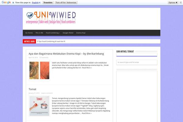Sahifa theme site design template sample