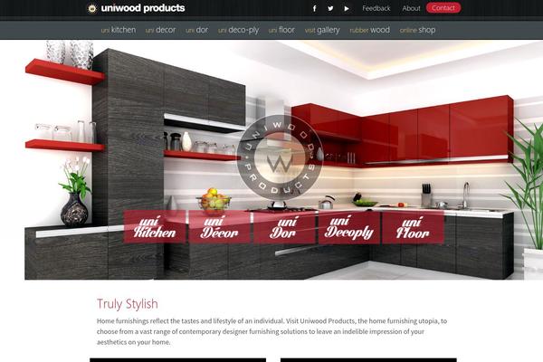 Site using Easy Portfolio plugin