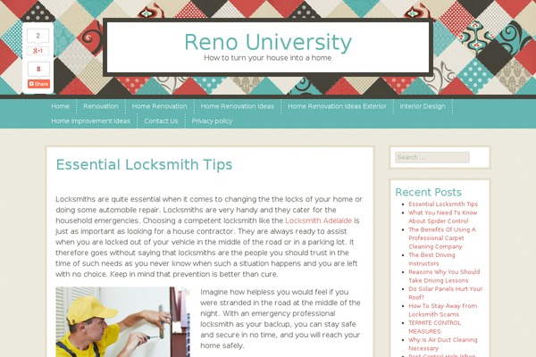 Patchwork theme site design template sample
