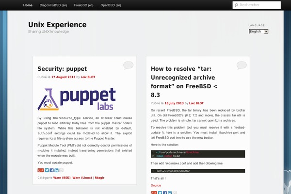 Site using Blaatschaap-oauth plugin