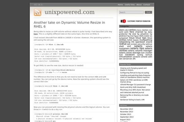 Grey Matter theme site design template sample