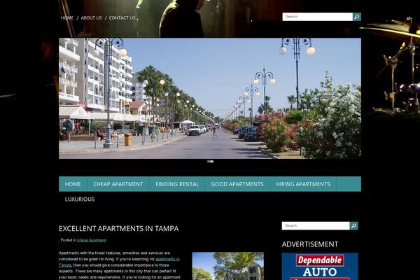 Jazz theme site design template sample